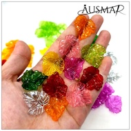 ACRYLIC BEADS LEAF / LOOSE BEADS (10PCS)