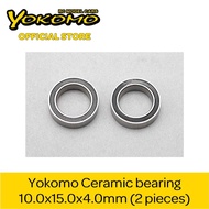 Yokomo Ceramic Bearing (10 x 15 x 4mm x 2 Pcs) (BB-1510CBA