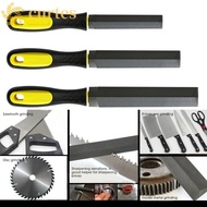 CURTES Pruning Saw File, Fine-tooth Rasp With TPR Handle Files Sharpener, 4/5/6 Inch Polishing Carvi