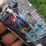 ASIST HOOK JIGGING 1/0 UV COLOR BJK RESIN JIGGING HOOK JIGGING HOOK JIG HOOK ASSIST HOOK JIGGING