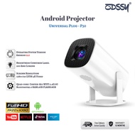 【Local Delivery】ZDSSY P30 มินิโปรเจคเตอร์ 4K 1080Pรองรับ โปรเจคเตอร์พกพาWiFi6 BT 5.0 Android 11 สมาร