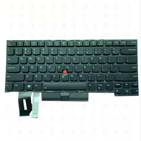 L+ FOR Lenovo Thinkpad T490s T495s US Laptop English Backlit Keyboard