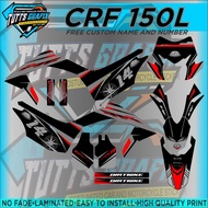 Sticker decals for CRF 150L ,laminated decals
