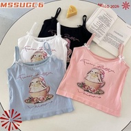 MSSUGYL Sleeveless Top, Gentle Rabbit Print Graphic Tank Top, Cute  Sweet Causal Vest Summer