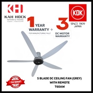KDK T60AW DC MOTOR CEILING FAN - 1 YEAR MANUFACTURER WARRANTY