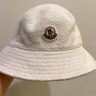 Moncler漁夫帽 帽子 白色S 9.8成新無污