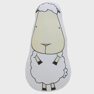 Baa Baa Sheepz Hug Buddy Medium Baby Bolster Pillow 22cm x 38cm