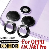 For Oppo A6t A6c A6x 4G 5G India CD Aluminum Alloy Camera Lens Protector Ring Cap For Oppo K14x A6x 