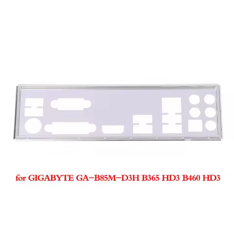 【IO I/O Shield Back Plate BackPlate Blende Bracket For GIGABYT GA-B85M-D3H B365】