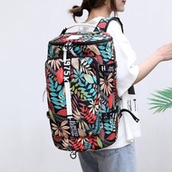 Large Travel Bucket Backpack Printing Moutaineering Bag Luggage Travel Duffle Carry On Rucksack Travelling Shoulder Bags XA107C