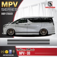 👍👍 ALL MPV DIY CAR BODY STICKERS SET MPV-08