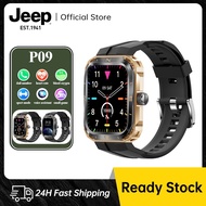 JEEP P09 Smart Watch Replacement Frame Smart Watch HD Screen Bluetooth Call IP68 Waterproof Sports F
