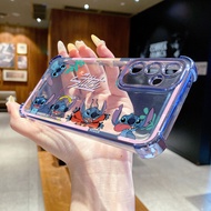 Com怕填补了withSamsungGalaxyA7 AA5 AAAA4 AAAAA6 CuteStitchClearPlatingCaseAntiDropCover