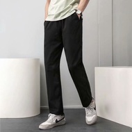 Men Loose Trouser Men Chino Smart Casual Relaxed Pant Cargo pants fot men Straight cropped pants Sel
