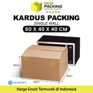 Packing Cardboard Box 60X40X40Cm Thick Plain Packaging Box