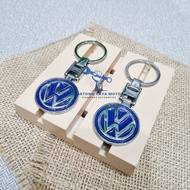 GANTUNGAN VW Volkswagen Car Keychain, Rust-Resistant Material