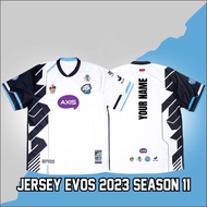 【Ready Stock】Evos JERSEY EVOS EVOS EVOS T-Shirt 2023 SEASON 11 | JERSEY EVOS BAJU KAOS EVOS 2023 SEA