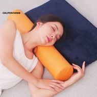 [CF] Round Body Pillow Cylindrical Neck Support Pillow Cervical Pillow for Neck Support with Breathable Cover Ergonomic Cylinder Pillow for Spine Alignment Comfortable Durable