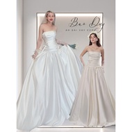 váy cúp ngực đi bàn khung eo croset