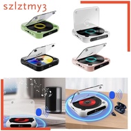 [szlztmy3] Compact Player and Speaker with LED Screen Portable CD Player Home
