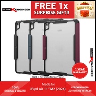 [ iP@d Air 11" (2024) M2 ] UAG Essential Armor - Folio Case with Pencil Storage