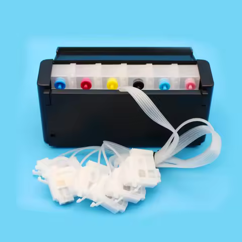 6 Colors L800 L1800 CISS Continuous Ink Supply System For Epson L800 L801 L805 L810 L850 L1300 Print