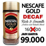 Nescafe Gold Decaf 100 Gr Rich and Smooth Coffee Nescafe Robusta Arabica