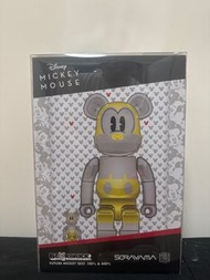 Bearbrick Sorayama Future Mickey 2021 100% & 400% 空山基 米奇 Disney