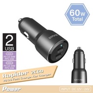 CAPDASE - PD3.0 60W 車載充電器 #CA00-R2001