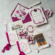 Custom Keepsake Vows Wedding & Proposal Book/ - Handmade Aesthetic & Personal