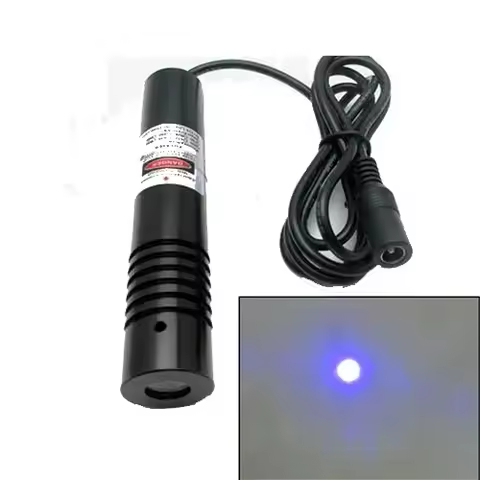 CHKJ 375nm 405nm 450nm Blue Laser Diode Light Pointer 1mW 16 70mm Adjust And Fixed Focus 3V For Sewi