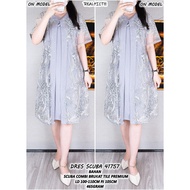 SCUBA DRESS 41757 (ALWAYS STOCK READY)