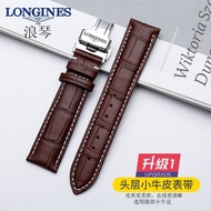 Langqin Genuine Leather Watch Strap Men Women Original Famous Craftsman L2 L4 Army Flag Magnificent Moon Phase Kangcas Butterfly Buckle Accessories
