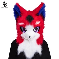 Halloween Dog Mask Halloween Dog Mask Halloween Dog Mask Plush Animal Costume Headgear Pet Theme COS