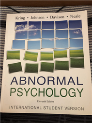 Abnormal Psychology Eleven Edition (新品)