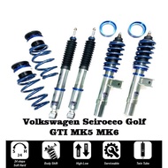 Volkswagen Scirocco Golf GTI MK5 MK6 - HWL MT1bs series fully adjustable absorber coilover