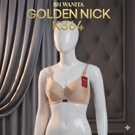 (1 Pcs) Golden Nick K 364 Bra with Color (Cream) Original Thin Foam Underwire Women's Bra | Premium 