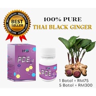 [LATEST 2021] 100% Pure Thai Black Ginger Capsule PDE5 / Kapsul Kunyit Hitam (Thai Ginseng)