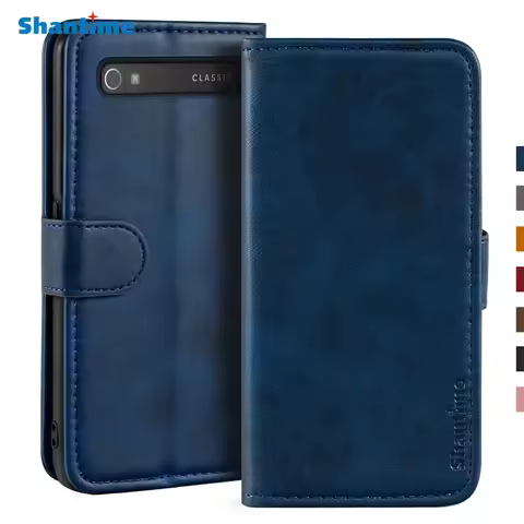 Case For BlackBerry Classic Case Magnetic Wallet Leather Cover For BlackBerry Q20 Classic Non Camera