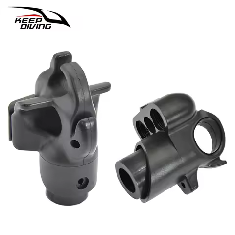 Single /Double Hole Scuba Diving Spearfishing Hunting Speargun Head Fish Spearfishing Muzzle Europe 