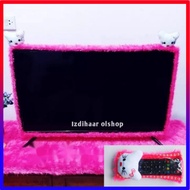 Led Character Tv Headbands Uk 17-32 Inch And 40-43 Inch 1 Set Of Remote Covers And Tv Tablecloths 100x50 - 150x50 Tv Headbands Fur 17 21 22 32 Inch 40 41 43 Inch