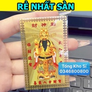 Gold Magic Than Tai Remove Wallet, Altar, Safe - Open The Palace Of Fortune, Pure Copper