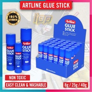 Artline Glue Stick 8g / 25g / 40g (EG-85, EG-25, EG-40) Made in Korea