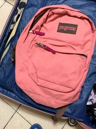 Jansport 粉紅 後背包