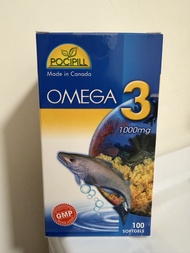 Pocipill Omega 3 魚油丸 1000mg 100粒裝
