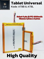 Baterai Batre Battery tab tablet anak universal prestigio multipad soket 5 pin 3.7 v 3600 mAh ukuran