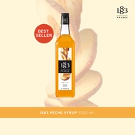 1883 น้ำเชื่อมกลิ่นพีช 1000 มล./1883 PEACH SYRUP 1000 ml. **