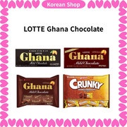 LOTTE Ghana Chocolate (Milk, Mini, Crunky)