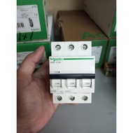 MCB SCHNEIDER IC60N 3P 10A - IC60N 3PHASE 10A - 6KA