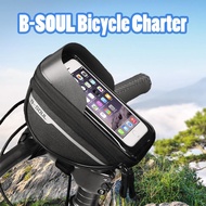 Waterproof Bicycle Bag Water Frame Front Top Tube Bicycle Handlebar Bag Mtb Touch Screen Cycling Phone Holder Bag Bicycle Accessories